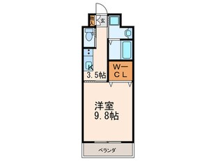 サージュ陣原の物件間取画像